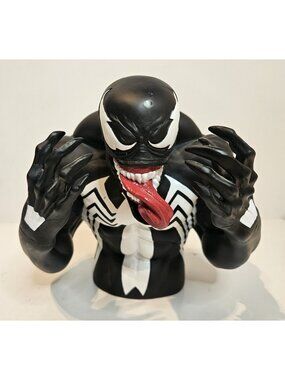 Marvel Venom PVC Bust Coin Bank 3D Toy Figure Piggy Bank Coin Collector